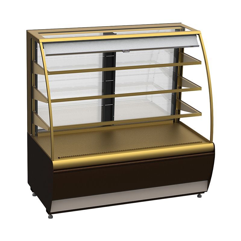 Витрина холодильная кондитерская KR70 VM 0,9-2 Standard 9005-0109 открытая