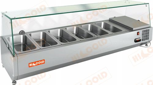 Витрина холодильная Hicold Vrtg 1425 1/3 fedosline