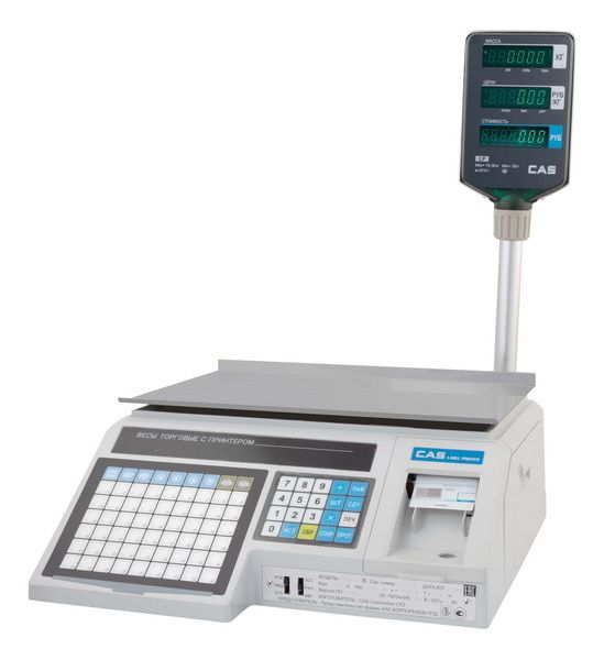 Весы эл.торговые CAS LP-15R (V 1.6) TCP-IP fedosline