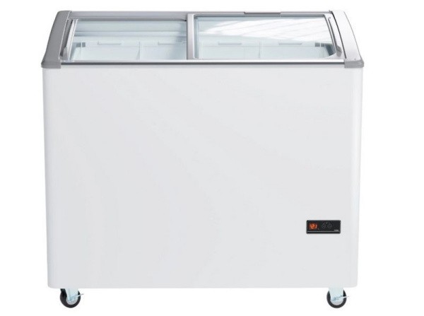 Ларь морозильный с гнутым стеклом Haier SD-416 AE