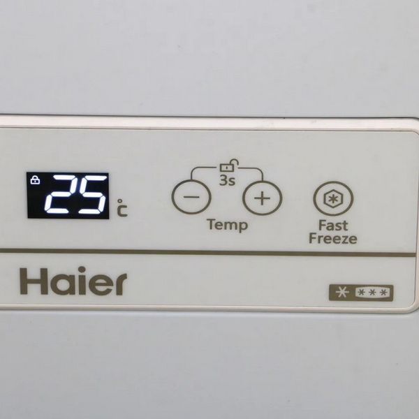 Ларь морозильный с белой крышкой Haier HCE251R fedosline