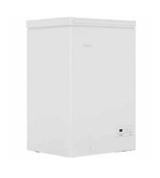 Ларь морозильный с белой крышкой Haier HCE100R