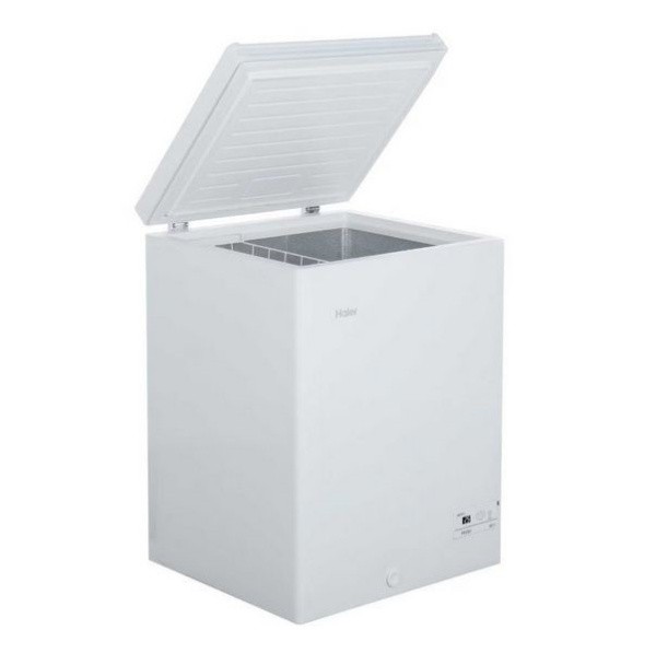 Ларь морозильный с белой крышкой Haier HCE150R
