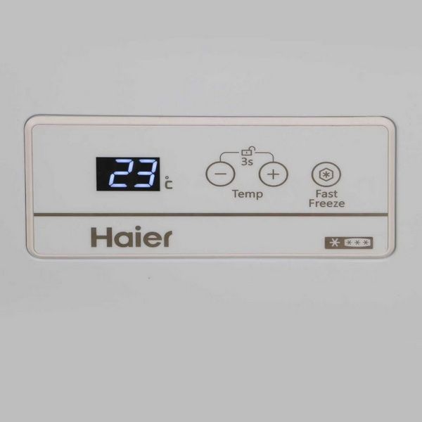 Ларь морозильный с белой крышкой Haier HCE200R fedosline