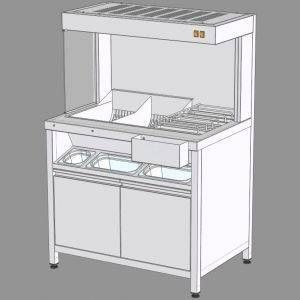 Станция для фасовки картофеля фри Robolabs STF-100 fedosline