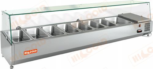 Витрина холодильная настольная Hicold Vrtg 1835 1/3 fedosline