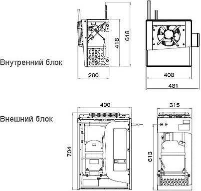 Сплит-система Polair SM 115 S fedosline