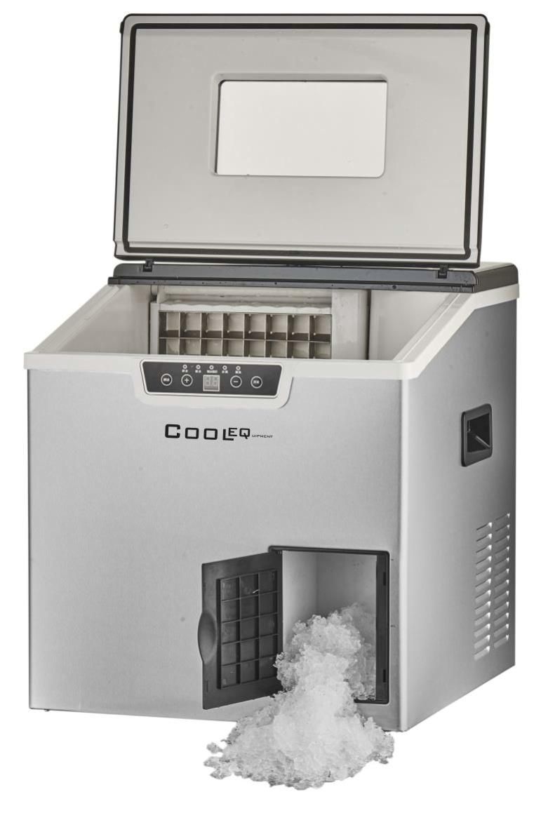 Льдогенератор Cooleq ZBC-22C кубики с измельчителем