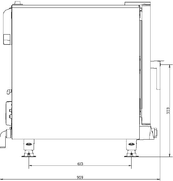 Печь конвекционная Unox XB 693 fedosline