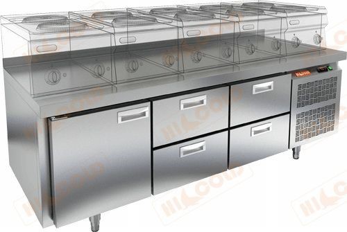 Стол морозильный Hicold GN 122/BT LT