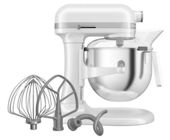 Миксер планетарный Kitchenaid Professional 5KSM70JPXEWH White 6,6Л