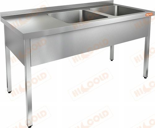 Ванна моечная двойная Hicold НСО2М-14/7БП