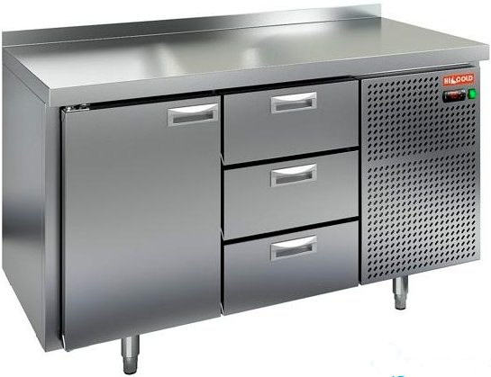 Стол холодильный Hicold GN 13 BR2 TN