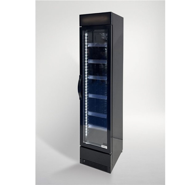 Холодильник Frigoglass Smart 130 C с канапе черный