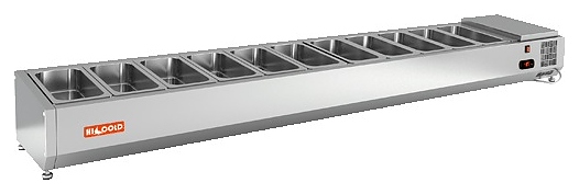 Витрина холодильная настольная Hicold Vrto 2280 1/4