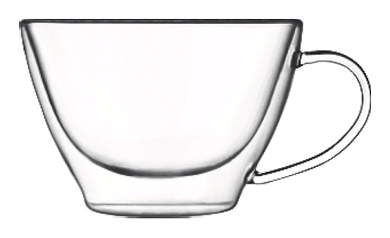 Чашка чайная LUIGI/THERMIC GLASS 385 мл RM219