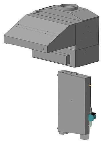 Искрогаситель -зонт для печей Iterma GF-25/45