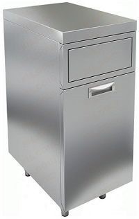 Бак мусорный Hicold НБММБ-4/6В