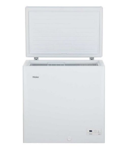 Ларь морозильный с белой крышкой Haier HCE200R fedosline
