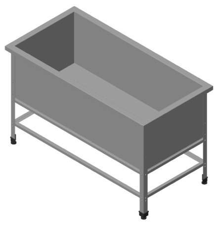 Ванна котломоечная T&T ВМС-Э/1-6/10