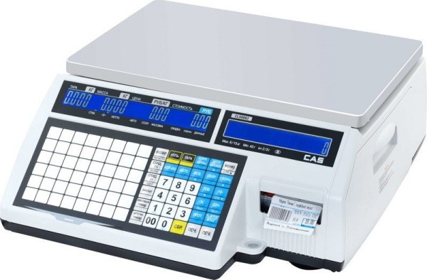 Весы эл.торговые CAS CL5000J-6IB TCP-IP