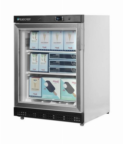 Шкаф морозильный Tefcold GF200VSG нержавеющий (охладитель бокалов) fedosline