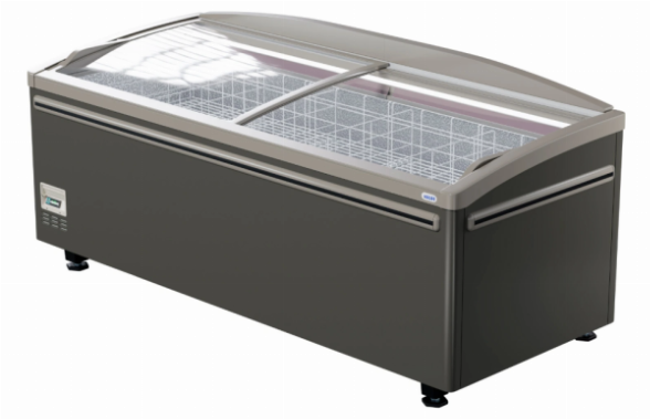 Ларь-бонета морозильная Haier GTS2100G серая