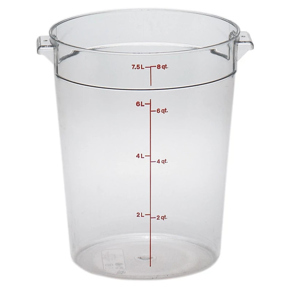 Контейнер пластик CAMBRO круг. 7,6 л 135 RFSCW8