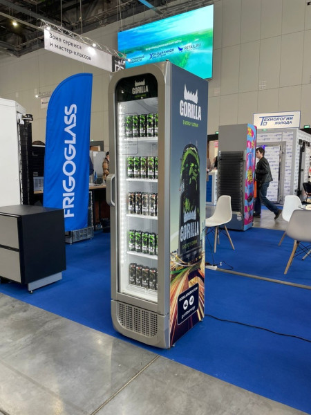 Холодильник Frigoglass Smart 360 серый fedosline