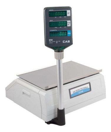 Весы эл.торговые CAS LP-6R (V 1.6) TCP-IP fedosline