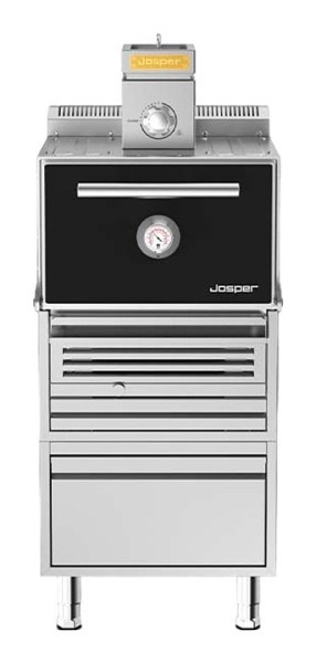 Гриль-печь Josper HJX-PRO-S80-TD NC со столом-подставкой с ящиком