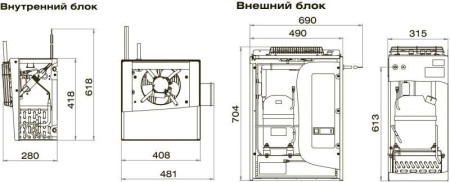 Сплит-система Polair SM 113 S fedosline