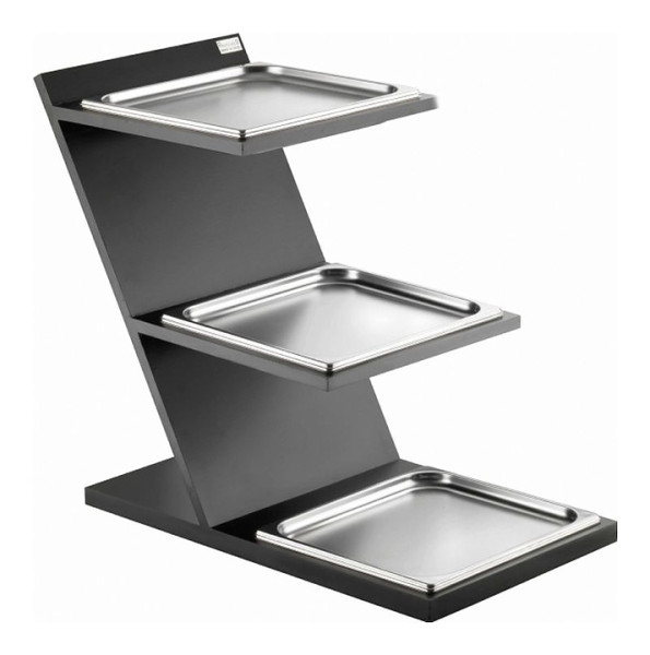 Витрина LINEA BUFFET 3-ЯРУСНЫЙ с гастроемкостями G/N 2/3 51131057