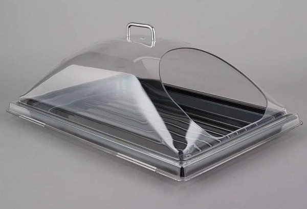Крышка CAMBRO с торцевым вырезом для подноса DD1220ECW135 fedosline