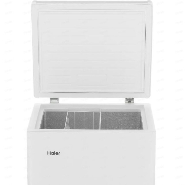 Ларь морозильный с белой крышкой Haier HCE200R fedosline