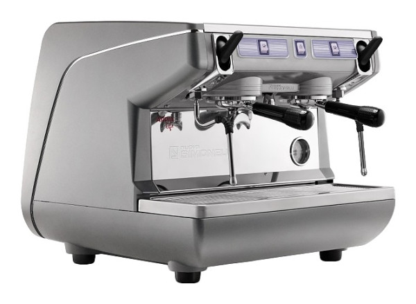 Кофемашина рожковая NUOVA SIMONELLI APPIA LIFE COMPACT 2 GR S 220V высокая группа полуавтомат серая