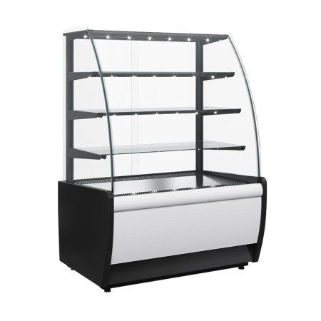 Витрина хлебная K70 N 0,9-2 Light 0012-0109 (хлебная 0,9 Carboma) без фронтального стекла fedosline