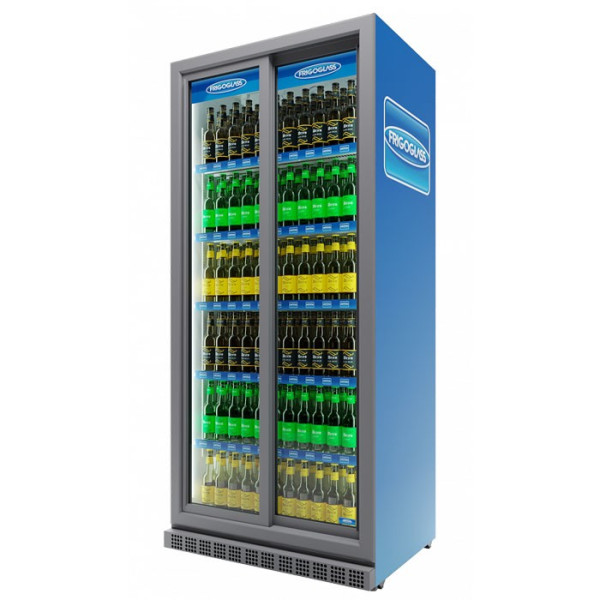 Холодильник Frigoglass Max 1000 SD черный купе fedosline