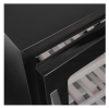 Шкаф винный Tefcold TFW200-F черный, дверь без рамы fedosline