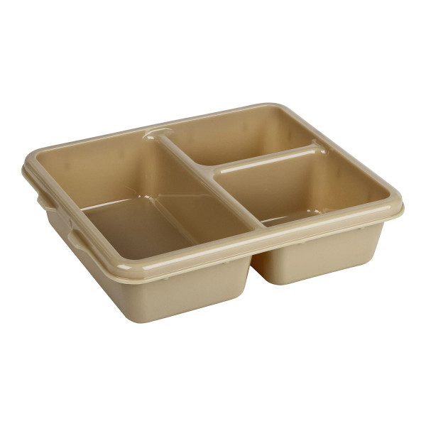 Поднос поликарбонат с 3 отделениями 23X28X6,5СМ CAMBRO 9113CW133