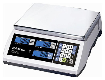 Весы эл.торговые CAS ER JR-6CB