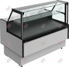 Витрина холодильная GC85 VM 1,5-1 с боковинами версия 2.0 9006-9005 fedosline