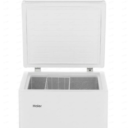 Ларь морозильный с белой крышкой Haier HCE150R fedosline