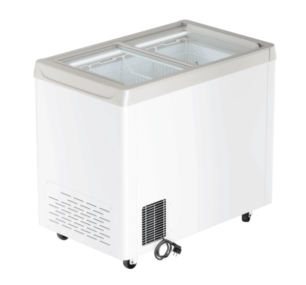Ларь морозильный с прямым стеклом Haier SD-325 Fpel fedosline