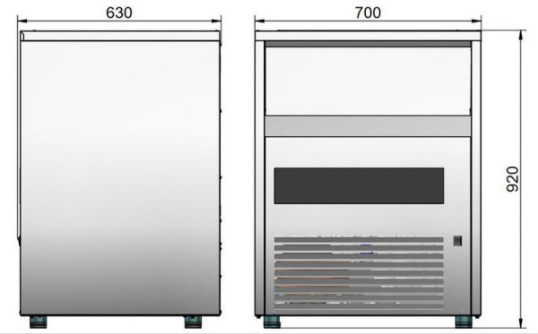 Льдогенератор чувашторгтехника ЛГ-80/40К-01 fedosline