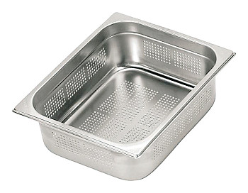 Гастроемкость PADERNO металл перфорированная GN1/2-65 14205-06