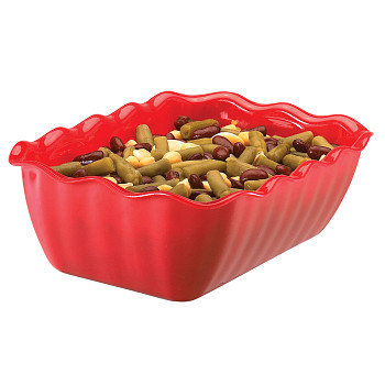 Салатник CAMBRO с декоративными бортами 17,5 Х 26Х 8 см DC5404