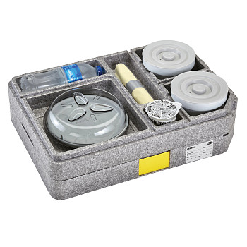 Термоподнос (таблетпитание) CAMBRO с фарфоровой посудой ITENEPP21107
