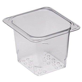 Гастроемкость CAMBRO 1/6-15 С перфорированной вставкой 65CLRCW 135