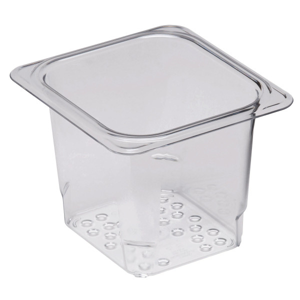 Гастроемкость CAMBRO 1/6-15 С перфорированной вставкой 65CLRCW 135